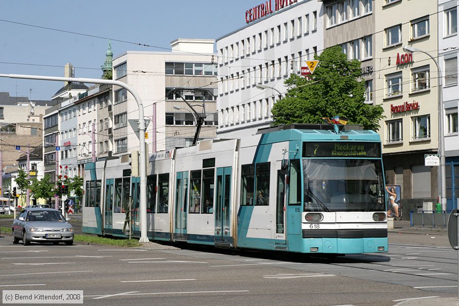 Straßenbahn Mannheim - 618
/ Bild: mvg618_bk0805040030.jpg