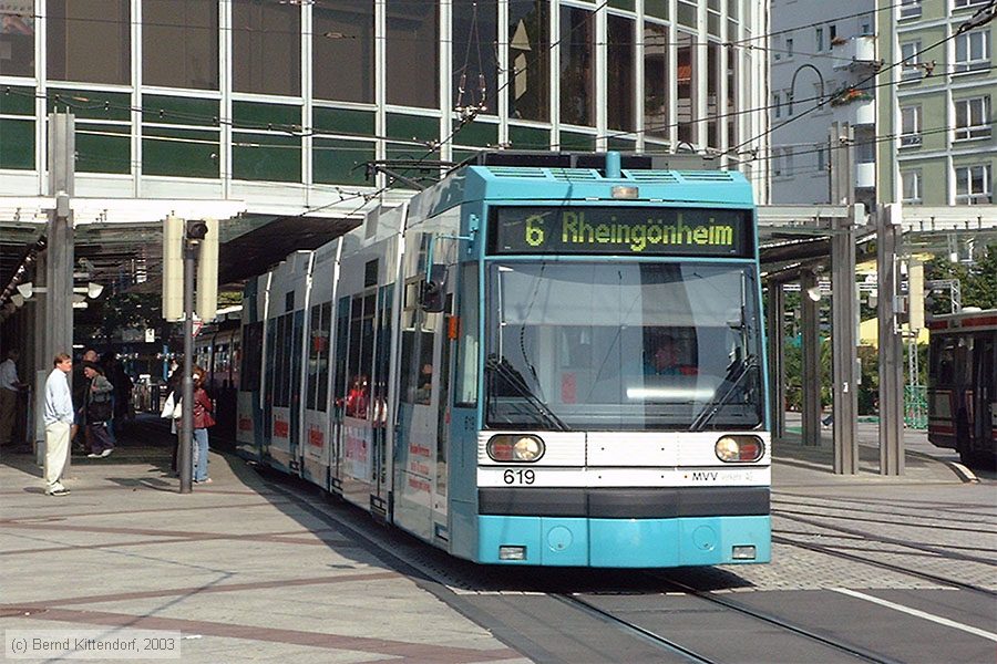 Stra&szlig;enbahn Mannheim - 619
/ Bild: mvg619_bk0309170898.jpg