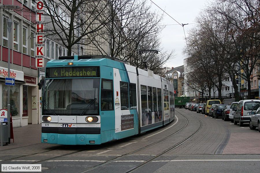 Straßenbahn Mannheim - 619
/ Bild: mvg619_cw0801210008.jpg
