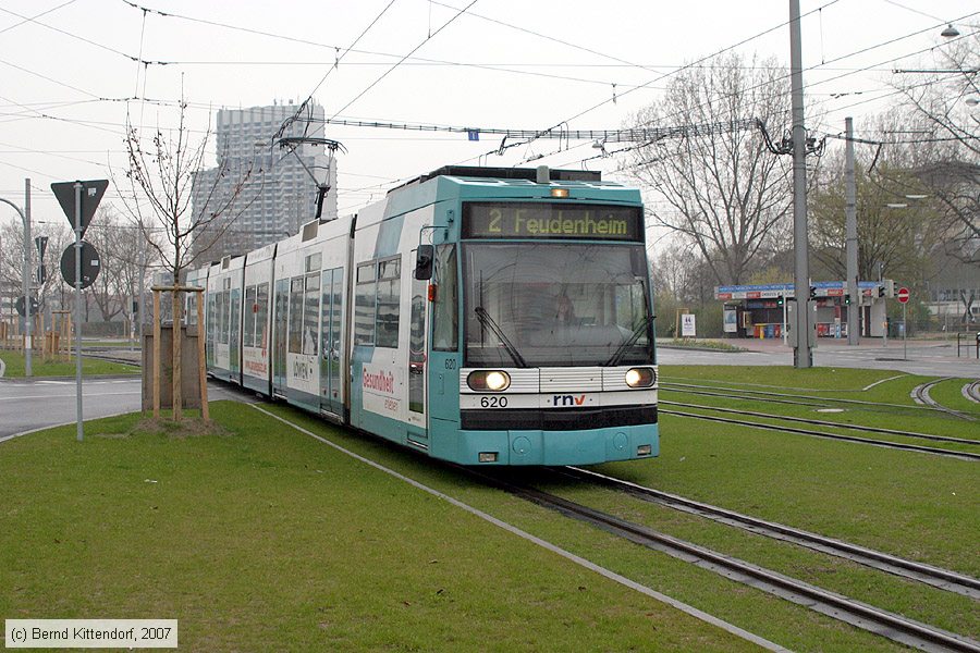Straßenbahn Mannheim - 620
/ Bild: mvg620_bk0703310090.jpg