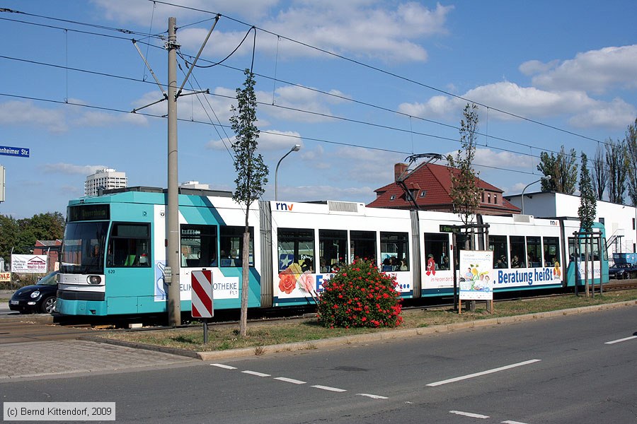 Straßenbahn Mannheim - 620
/ Bild: mvg620_bk0909120011.jpg