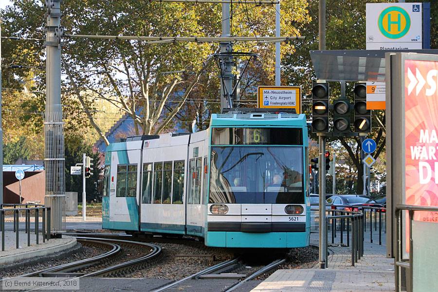 Stra&szlig;enbahn Mannheim - 5621
/ Bild: rnv5621_bk1810200007.jpg