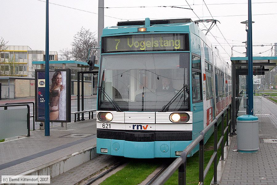 Straßenbahn Mannheim - 621
/ Bild: mvg621_bk0703310097.jpg