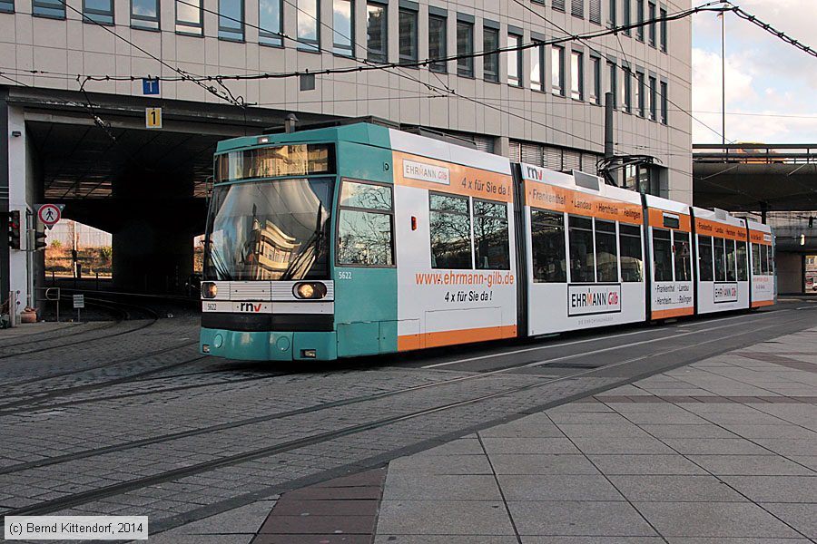Straßenbahn Mannheim - 5622
/ Bild: rnv5622_bk1402170034.jpg