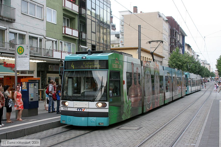 Straßenbahn Mannheim - 622
/ Bild: mvg622_bk0907030018.jpg