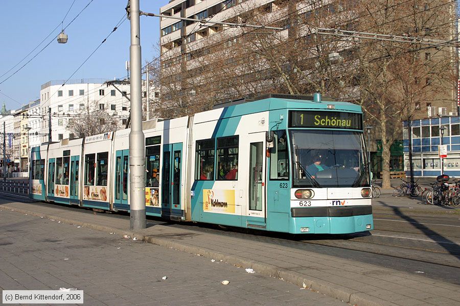 Straßenbahn Mannheim - 623
/ Bild: mvg623_bk0603190013.jpg