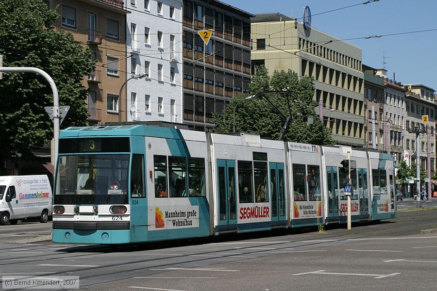 Straßenbahn Mannheim - 624
/ Bild: mvg624_bk0704300069.jpg