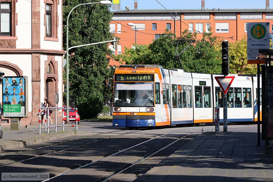 Stra&szlig;enbahn Mannheim - 5625
/ Bild: rnv5625_bk2007230056.jpg