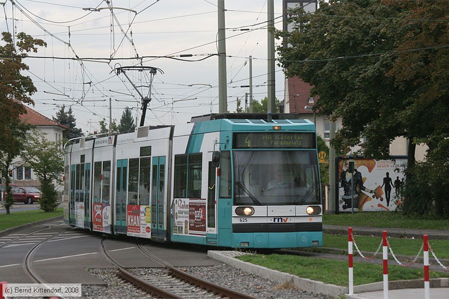 Straßenbahn Mannheim - 625
/ Bild: mvg625_bk0809100007.jpg