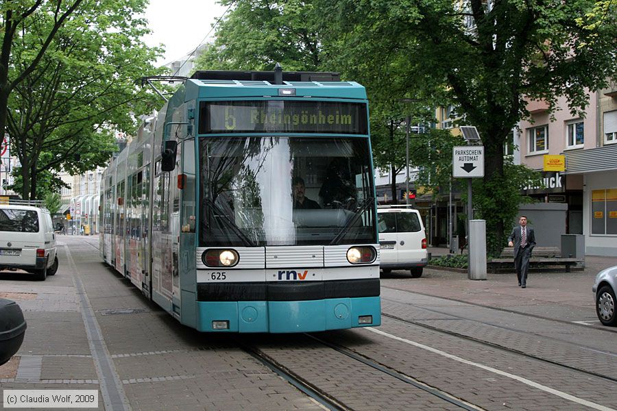 Straßenbahn Mannheim - 625
/ Bild: mvg625_cw0904270002.jpg