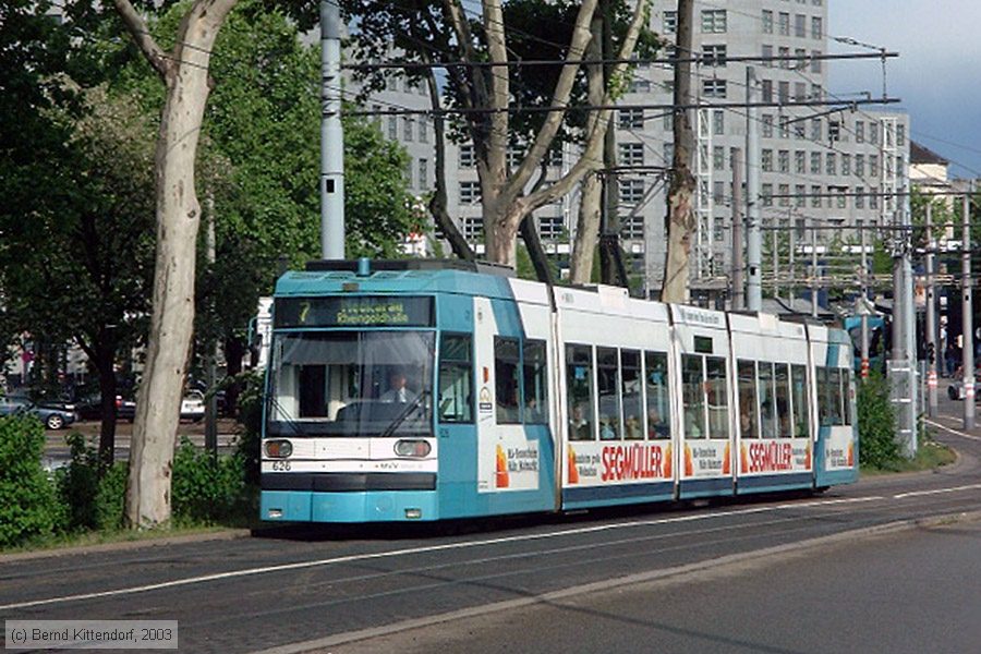 Straßenbahn Mannheim - 626
/ Bild: mvg626_8673.jpg