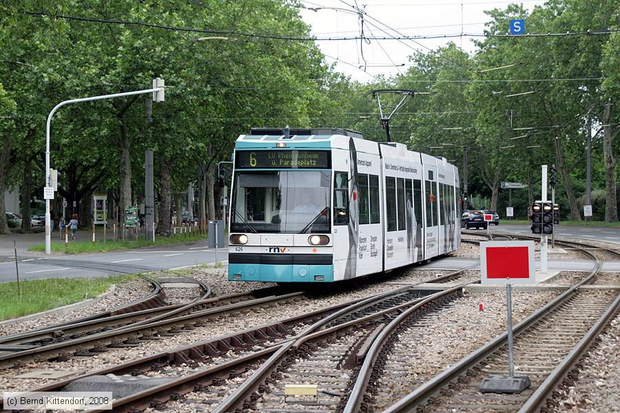 Straßenbahn Mannheim - 626
/ Bild: mvg626_bk0806170072.jpg