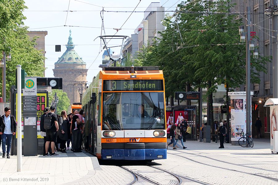 Straßenbahn Mannheim - 5627
/ Bild: rnv5627_bk1905010005.jpg