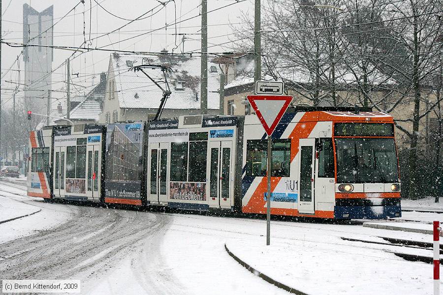 Straßenbahn Mannheim - 628
/ Bild: mvg628_bk0901140017.jpg