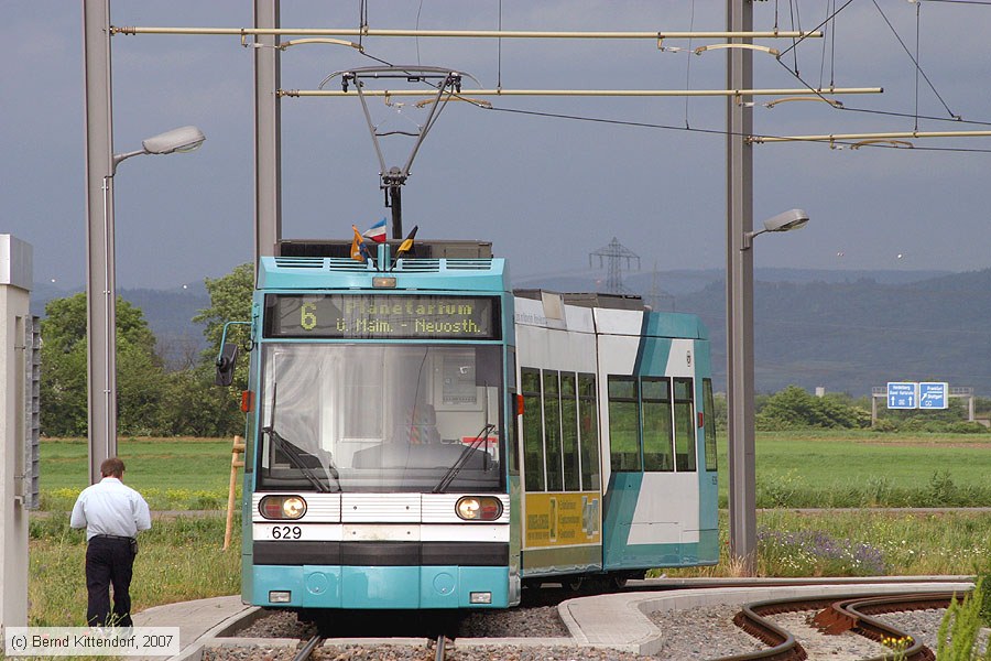 Straßenbahn Mannheim - 629
/ Bild: mvg629_bk0705080099.jpg