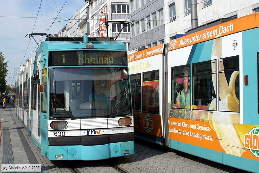 Straßenbahn Mannheim - 630
/ Bild: mvg630_cw0707140058.jpg