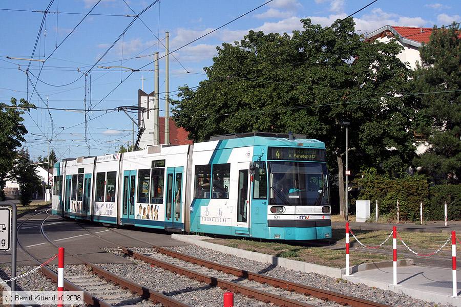 Straßenbahn Mannheim - 631
/ Bild: mvg631_bk0807040016.jpg