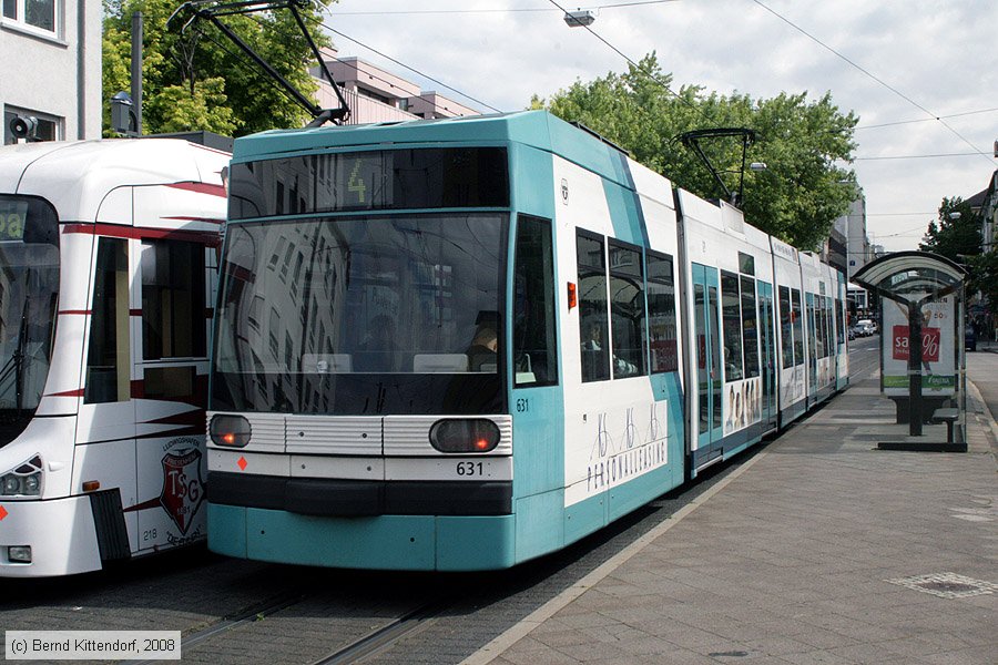 Straßenbahn Mannheim - 631
/ Bild: mvg631_bk0807090055.jpg