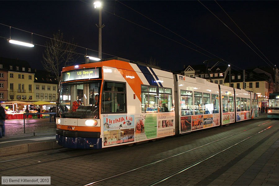Straßenbahn Mannheim - 5633
/ Bild: rnv5633_bk1011270105.jpg Straßenbahn Mannheim - 5633
/ Bild: rnv5633_bk1011270105.jpg