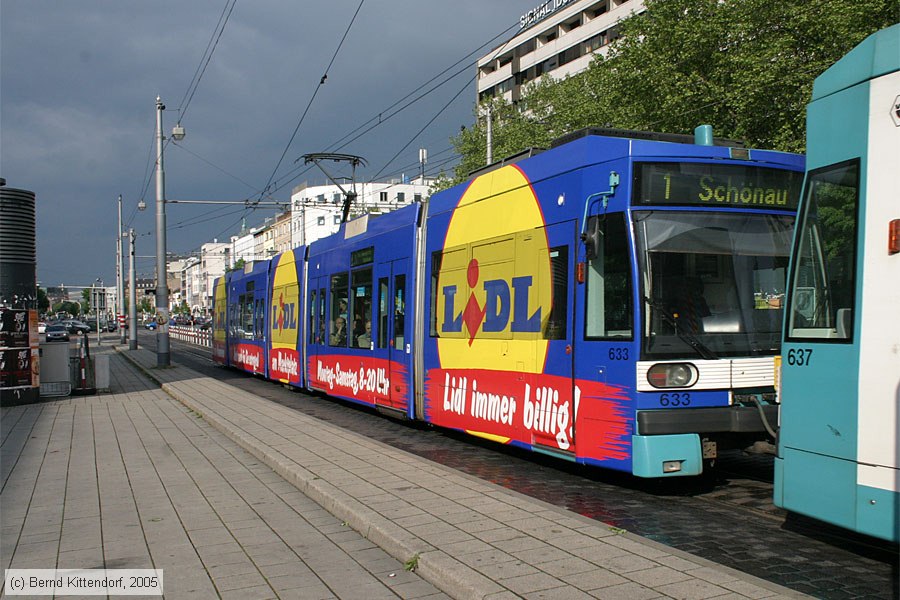 Straßenbahn Mannheim - 633
/ Bild: mvg633_e0018016.jpg Straßenbahn Mannheim - 633
/ Bild: mvg633_e0018016.jpg