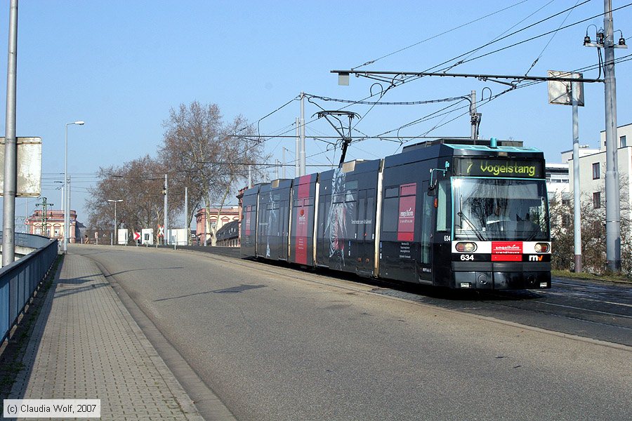 Straßenbahn Mannheim - 634
/ Bild: mvg634_cw0703150039.jpg
