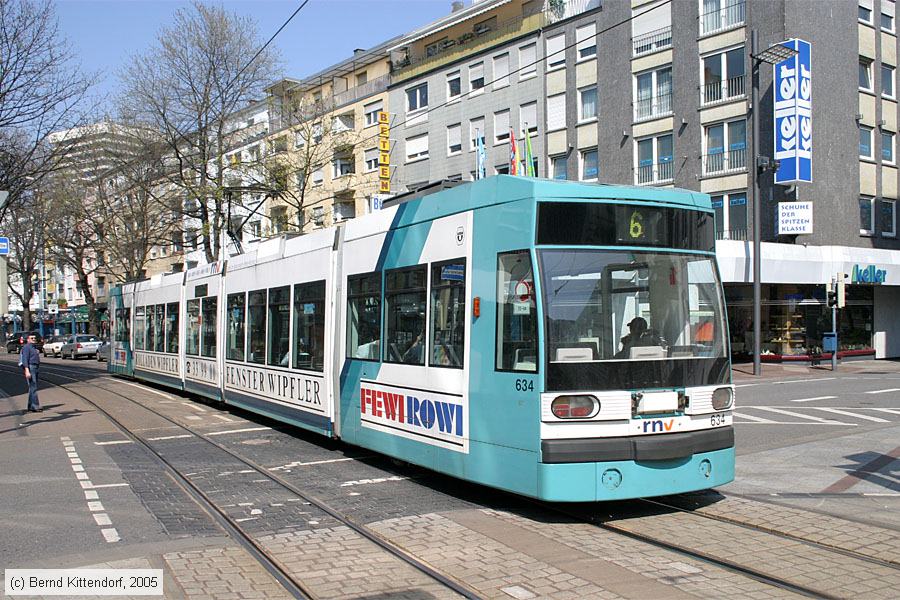 Straßenbahn Mannheim - 634
/ Bild: mvg634_e0015815.jpg