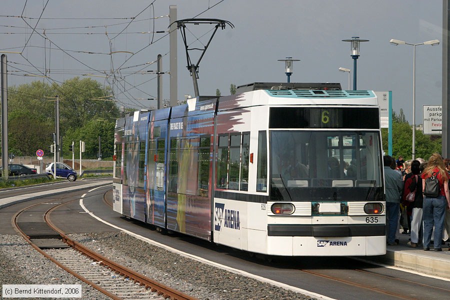 Straßenbahn Mannheim - 635
/ Bild: mvg635_bk0605090064.jpg
