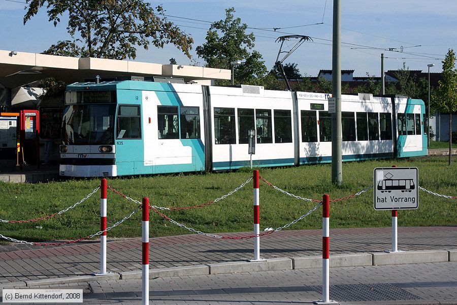 Straßenbahn Mannheim - 635
/ Bild: mvg635_bk0809090097.jpg