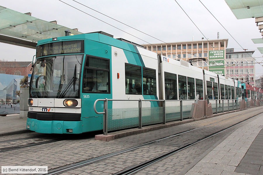 Straßenbahn Mannheim - 5635
/ Bild: rnv5635_bk1602290006.jpg Straßenbahn Mannheim - 5635
/ Bild: rnv5635_bk1602290006.jpg
