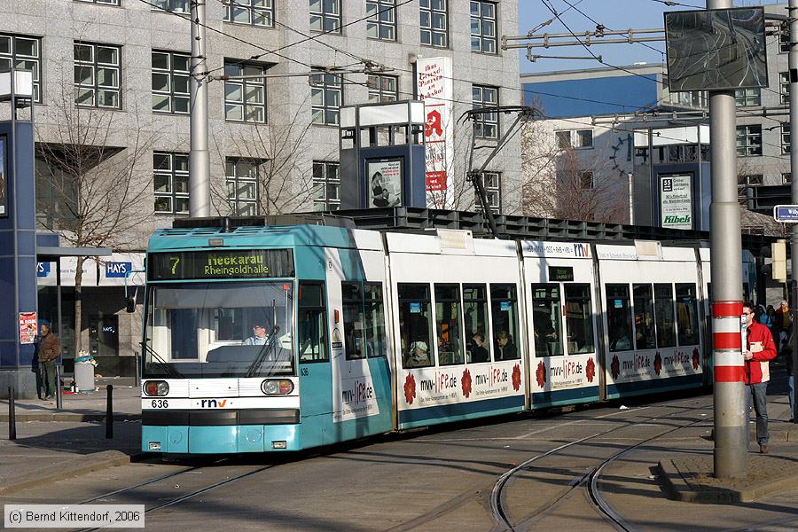 Straßenbahn Mannheim - 636
/ Bild: mvg636_bk0603190009.jpg Straßenbahn Mannheim - 636
/ Bild: mvg636_bk0603190009.jpg