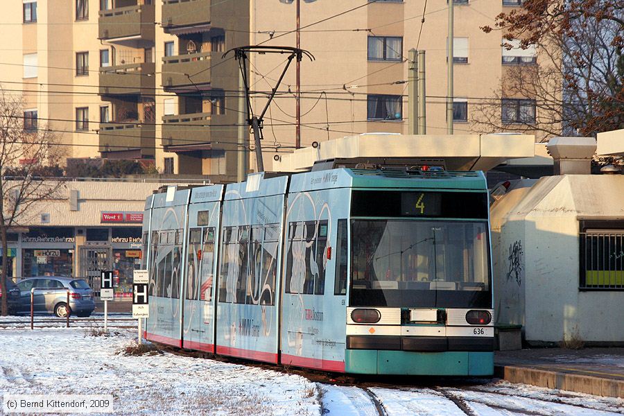Stra&szlig;enbahn Mannheim - 636
/ Bild: mvg636_bk0901110004.jpg