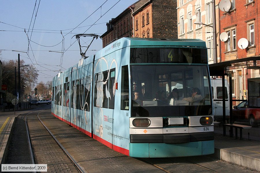 Straßenbahn Mannheim - 636
/ Bild: mvg636_bk0901290004.jpg Straßenbahn Mannheim - 636
/ Bild: mvg636_bk0901290004.jpg
