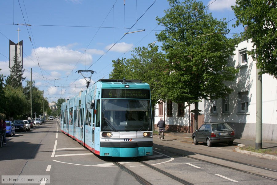 Stra&szlig;enbahn Mannheim - 636
/ Bild: mvg636_bk0905040004.jpg