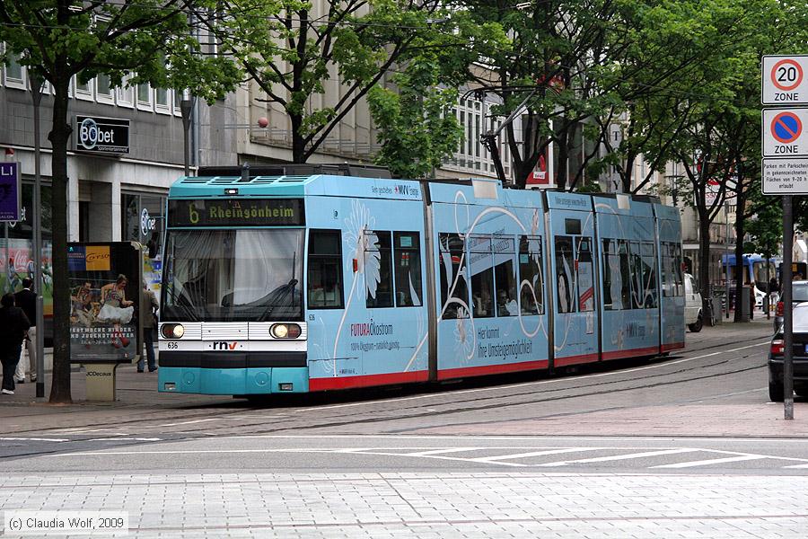 Stra&szlig;enbahn Mannheim - 636
/ Bild: mvg636_cw0904270057.jpg