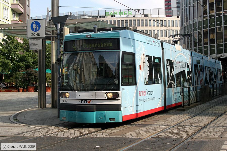 Straßenbahn Mannheim - 636
/ Bild: mvg636_cw0907020138.jpg Straßenbahn Mannheim - 636
/ Bild: mvg636_cw0907020138.jpg