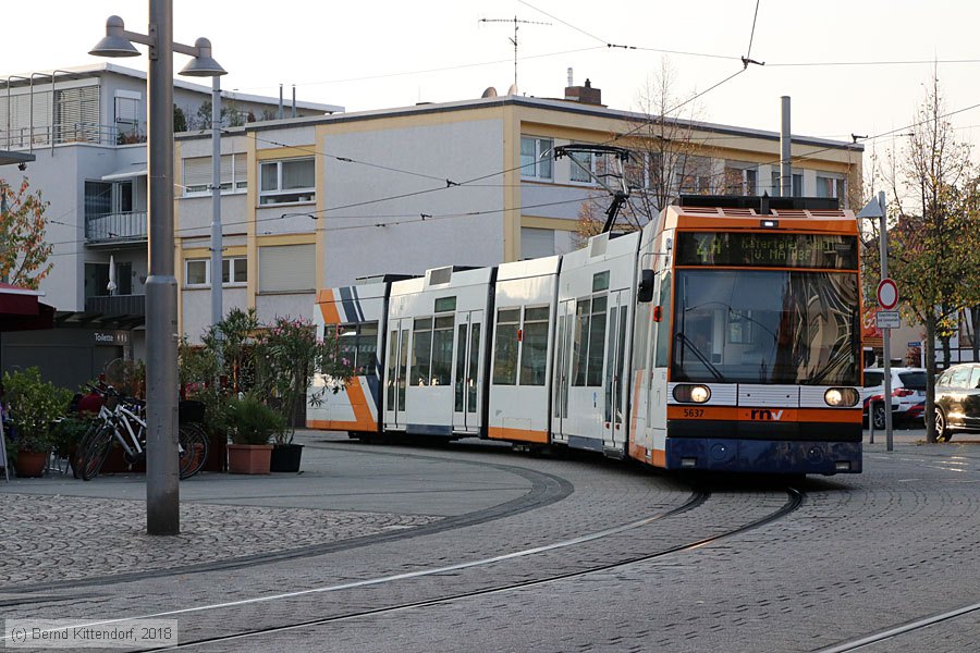 Stra&szlig;enbahn Mannheim - 5637
/ Bild: rnv5637_bk1810190009.jpg