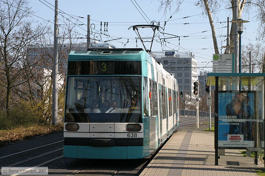 Straßenbahn Mannheim - 638
/ Bild: mvg638_bk0703110076.jpg Straßenbahn Mannheim - 638
/ Bild: mvg638_bk0703110076.jpg