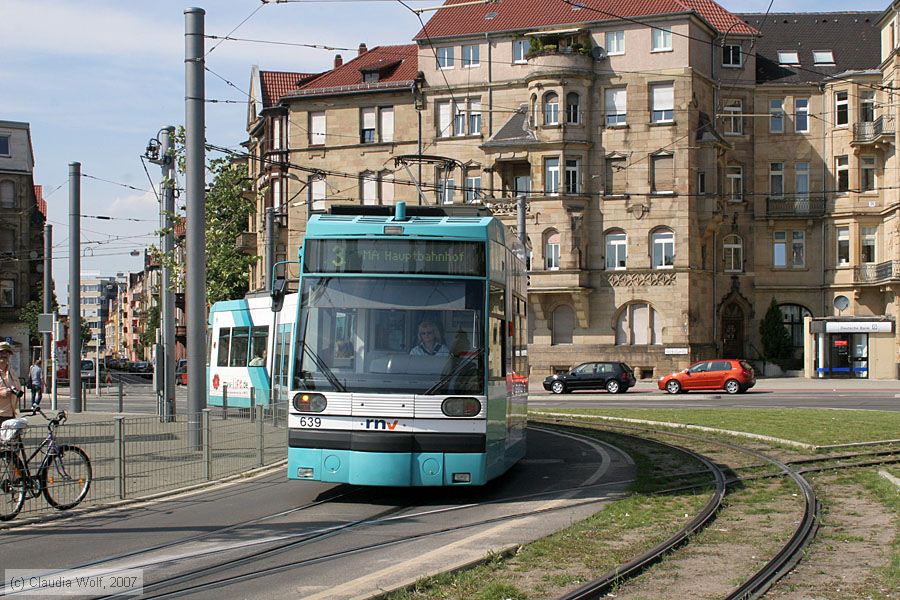 Straßenbahn Mannheim - 639
/ Bild: mvg639_cw0707140013.jpg