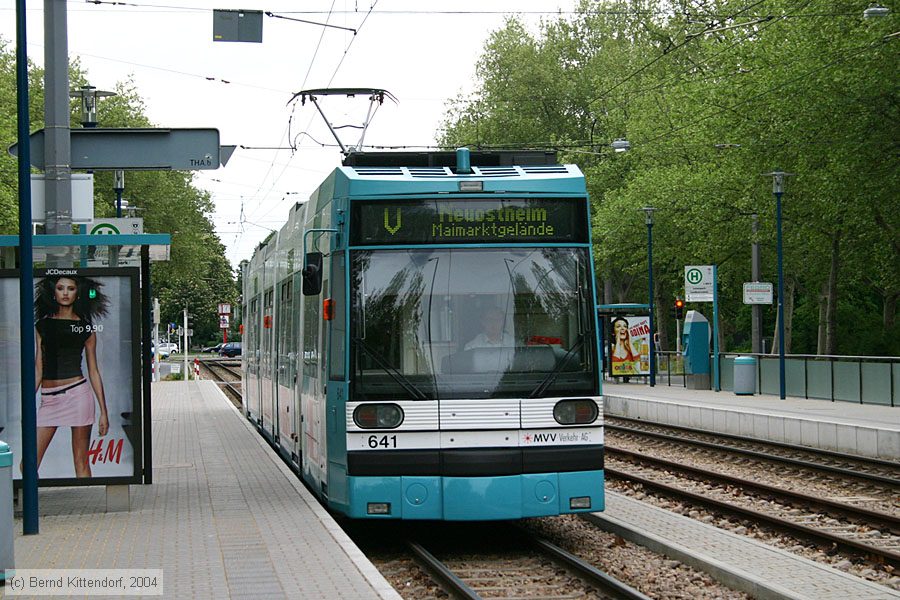 Straßenbahn Mannheim - 641
/ Bild: mvg641_e0003486.jpg