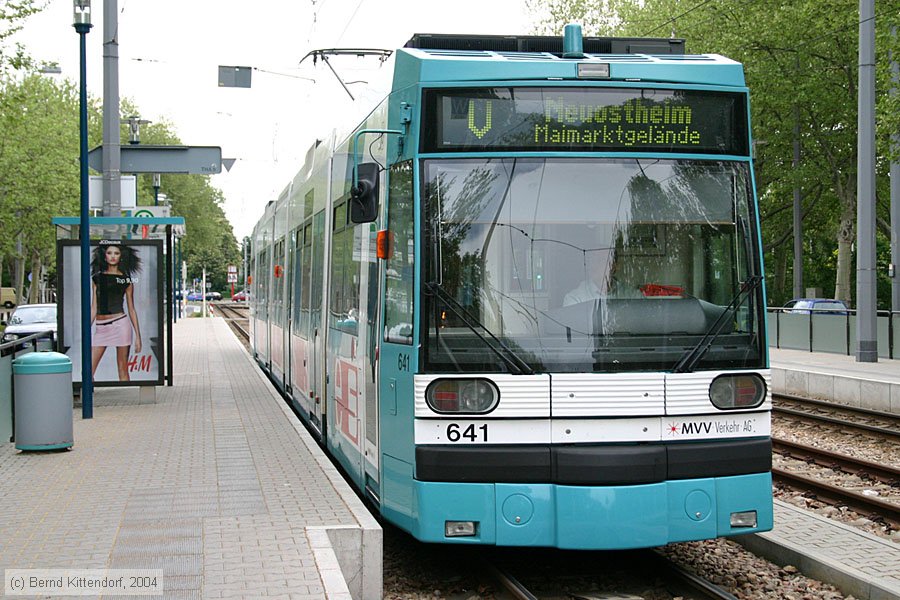 Straßenbahn Mannheim - 641
/ Bild: mvg641_e0003487.jpg