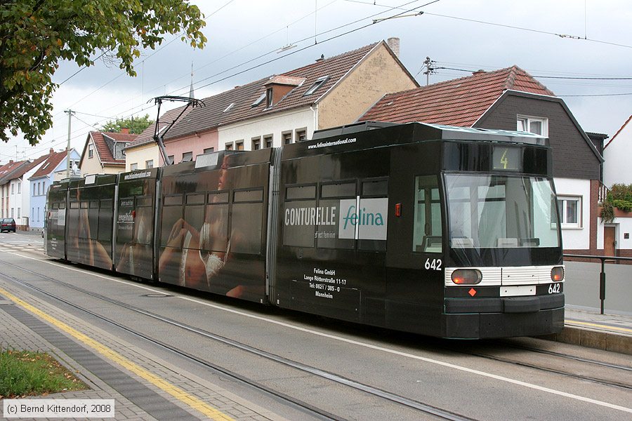 Straßenbahn Mannheim - 642
/ Bild: mvg642_bk0809230011.jpg
