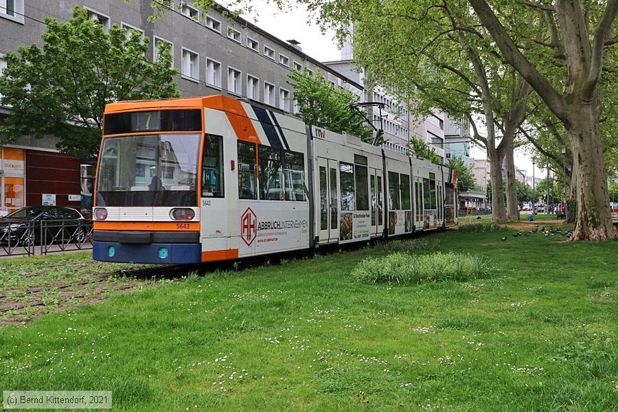 Stra&szlig;enbahn Mannheim - 5643
/ Bild: rnv5643_bk2105120022.jpg