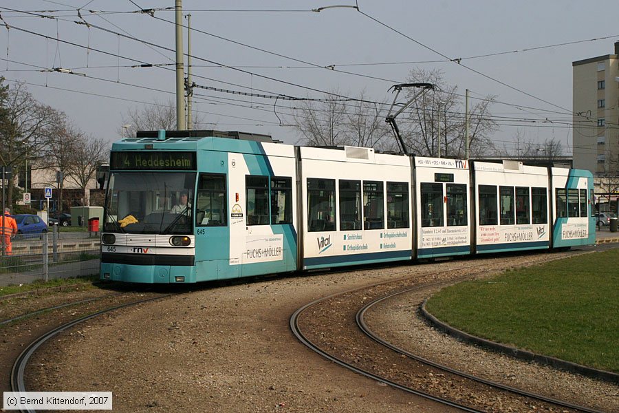 Straßenbahn Mannheim - 645
/ Bild: mvg645_bk0703140001.jpg