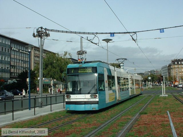 Straßenbahn Mannheim - 646
/ Bild: mvg646_11837.jpg Straßenbahn Mannheim - 646
/ Bild: mvg646_11837.jpg