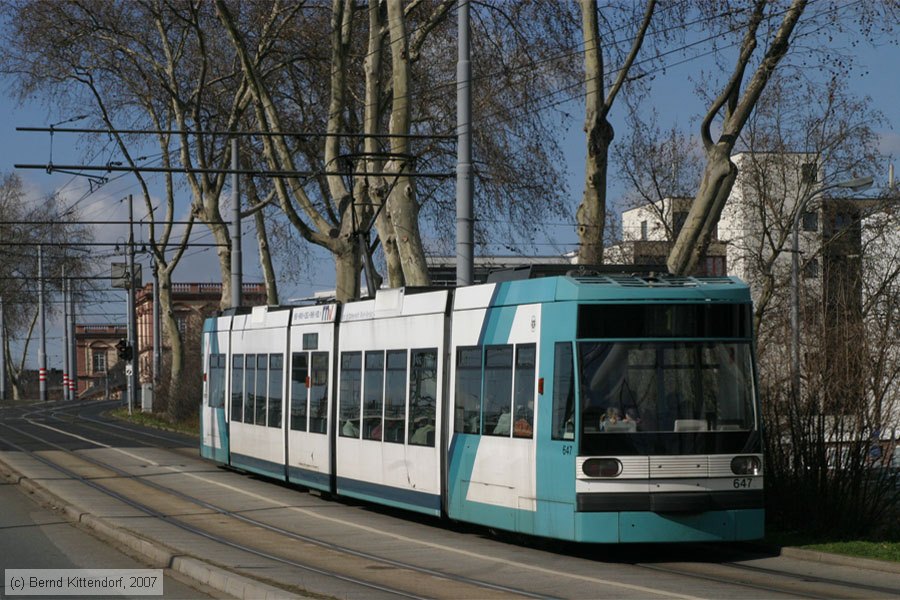 Straßenbahn Mannheim - 647
/ Bild: mvg647_bk0703040100.jpg