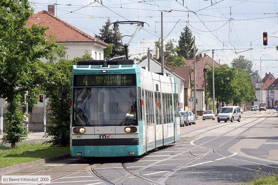 Straßenbahn Mannheim - 647
/ Bild: mvg647_bk0905180004.jpg