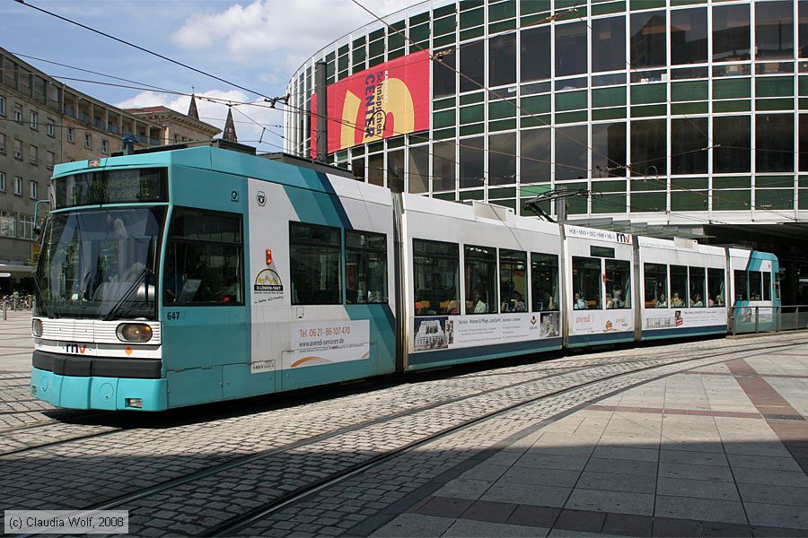 Straßenbahn Mannheim - 647
/ Bild: mvg647_cw0807100131.jpg