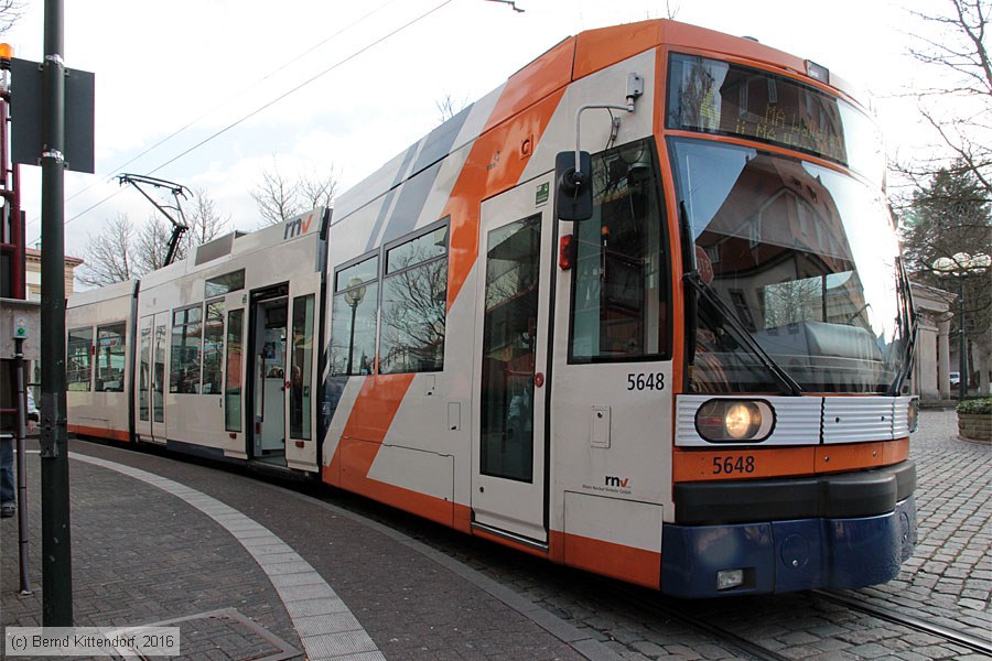 Straßenbahn Mannheim - 5648
/ Bild: rnv5648_bk1603210017.jpg