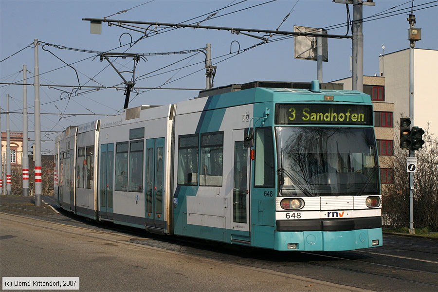 Straßenbahn Mannheim - 648
/ Bild: mvg648_bk0703150091.jpg