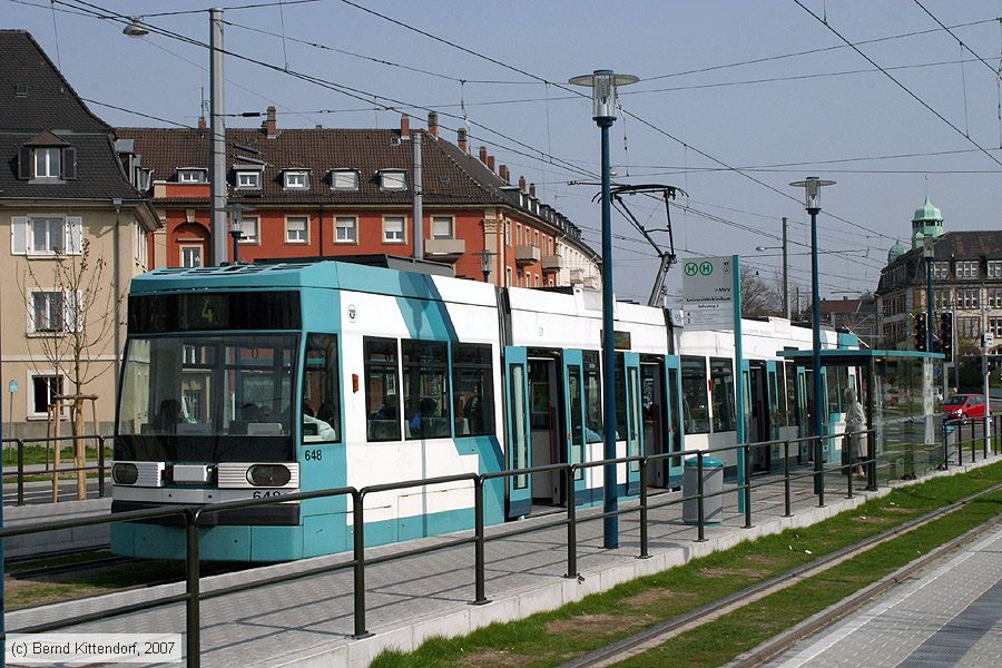 Straßenbahn Mannheim - 648
/ Bild: mvg648_bk0704010057.jpg